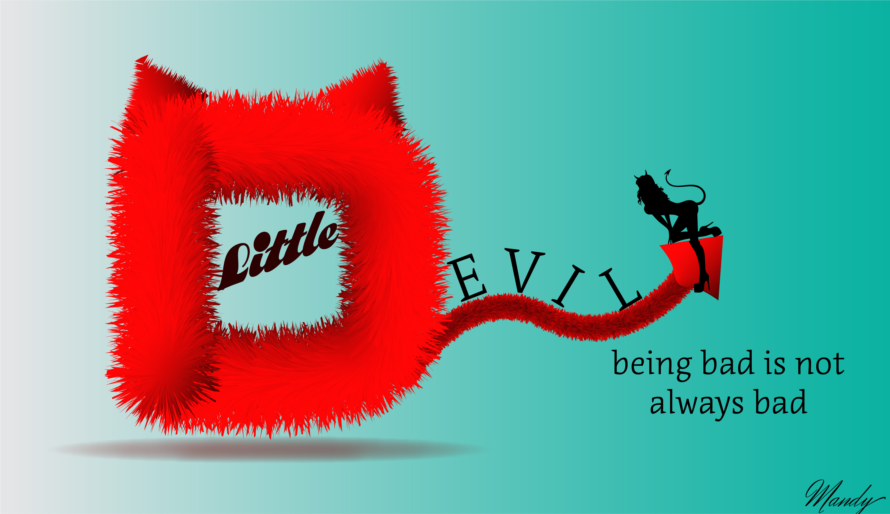 AI - Little Devil -3d fur effect-01