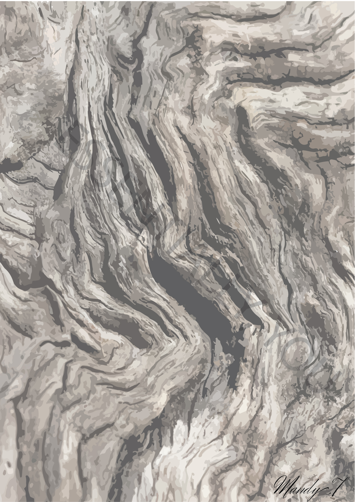 EY bush backgrounds_EY background - leadwood bark