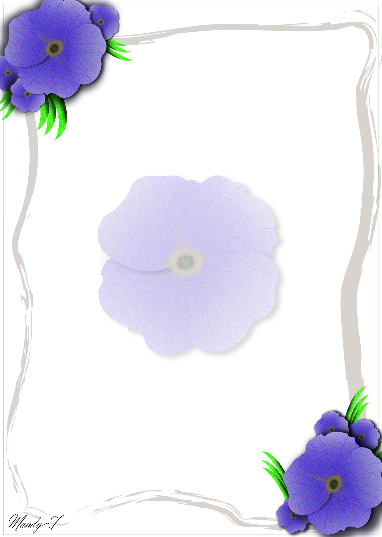 Pansies Print-01