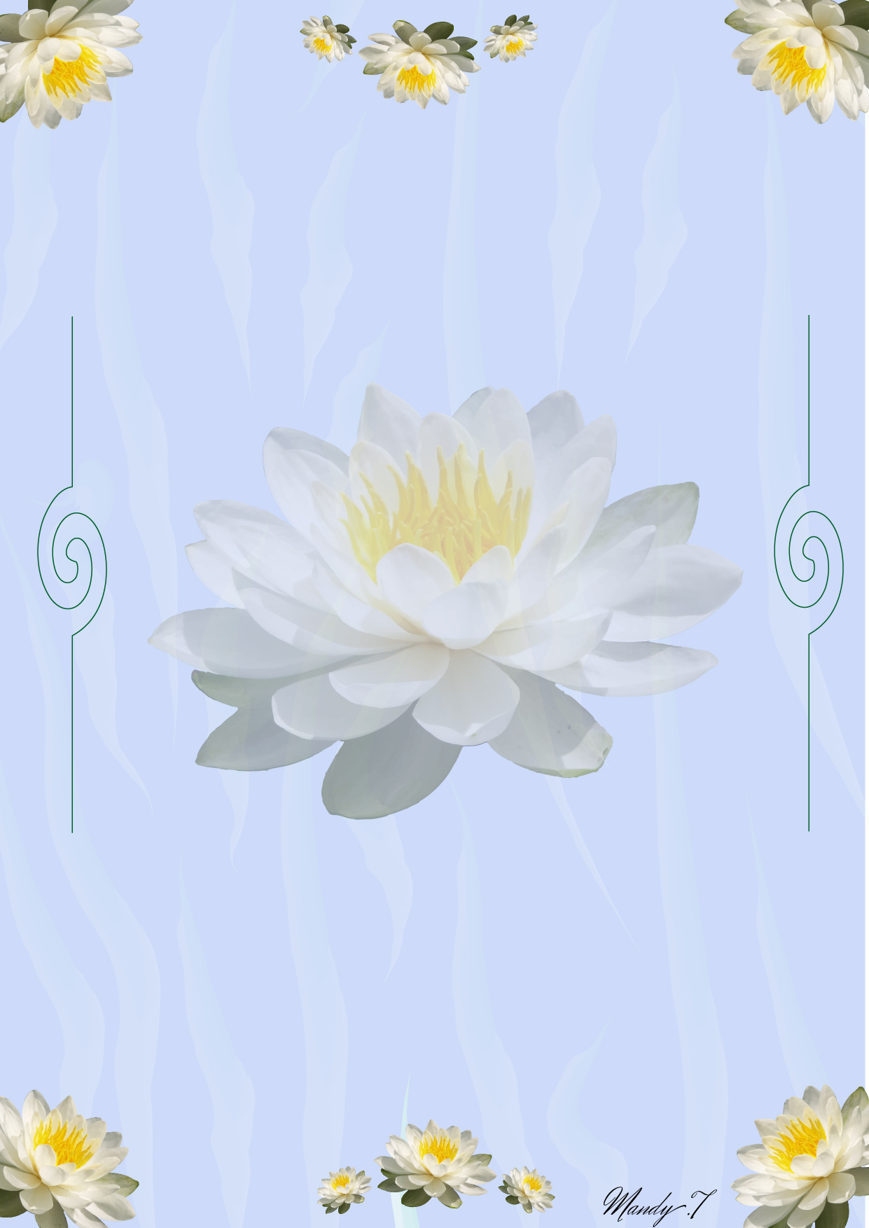 Water Lilly Print-01